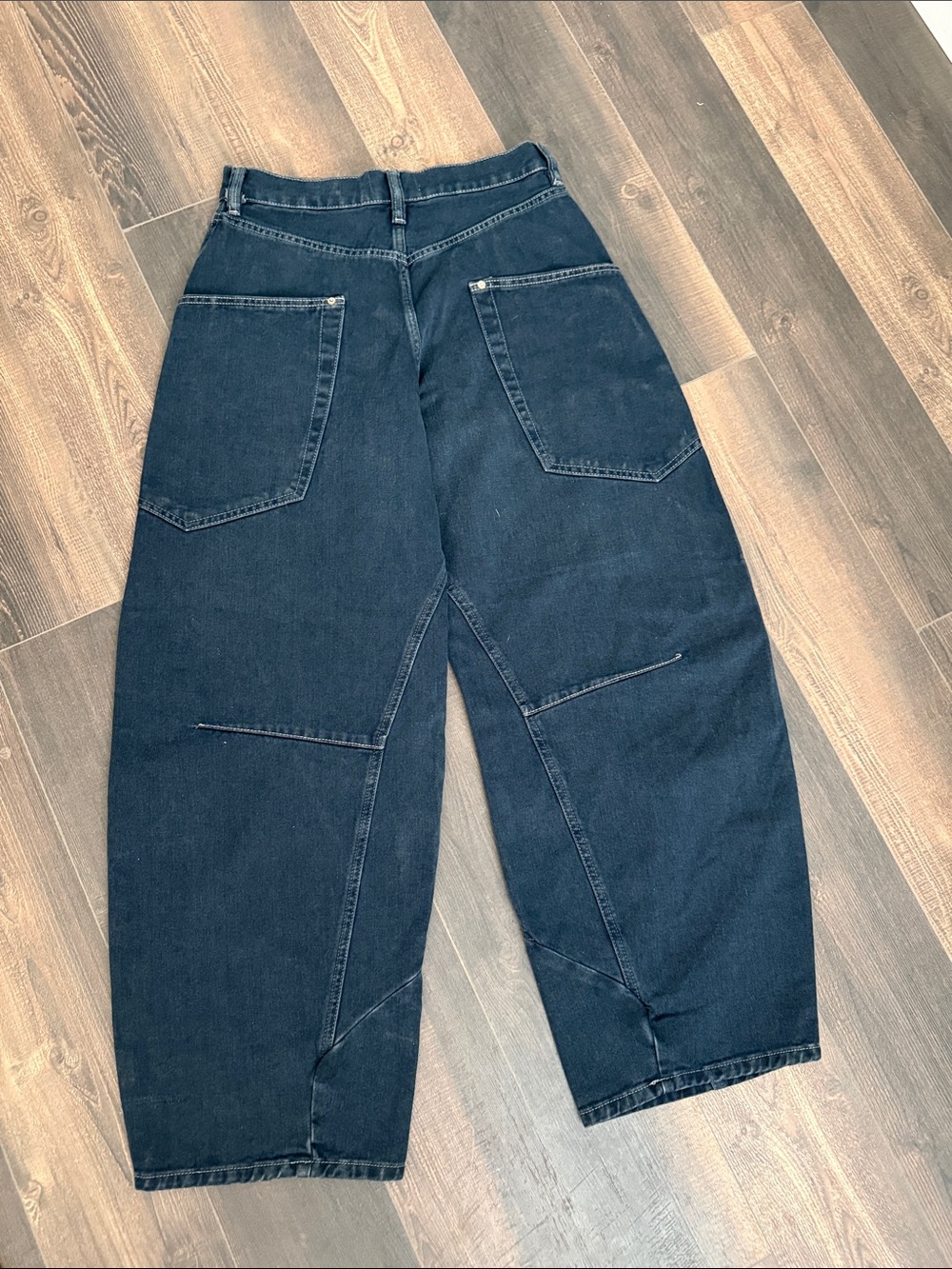 We The Free High-Rise Dark Blue Women's Jeans - Picture 4 of 5